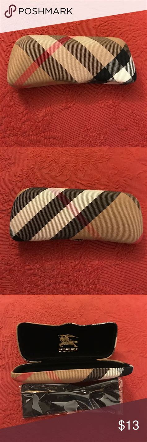 authentic burberry sunglasses case|burberry eyeglasses case.